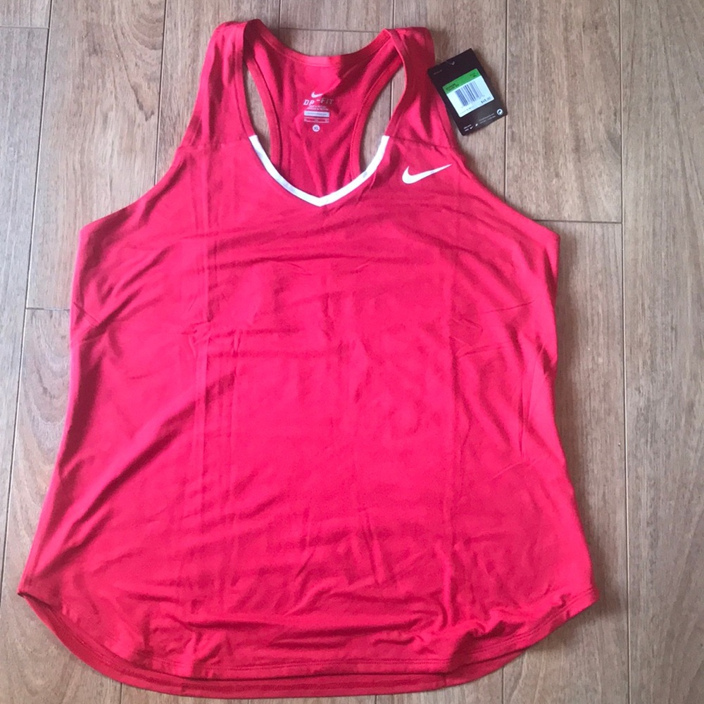 Woman’s size XL Red Racerback Tank Top NWT